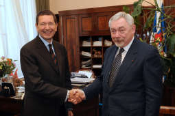Nowy Prezydent Rzymu Ignazio R. Marino  po raz pierwszy w Krakowie