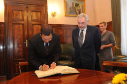 Nowy Prezydent Rzymu Ignazio R. Marino  po raz pierwszy w Krakowie