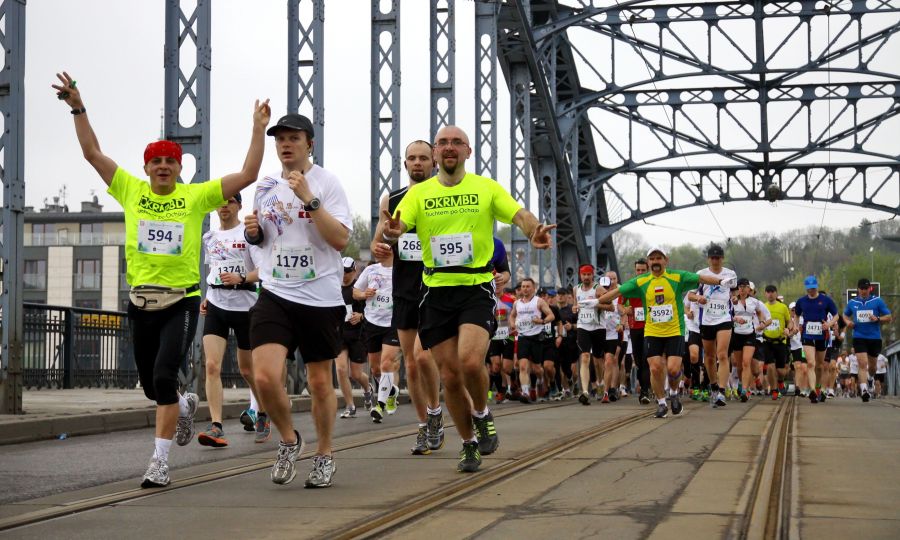 Tysiące amatorów biegania