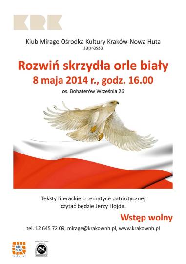 Rozwiń skrzydła Orle Biały