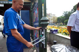 Żeby przystanki były czystsze