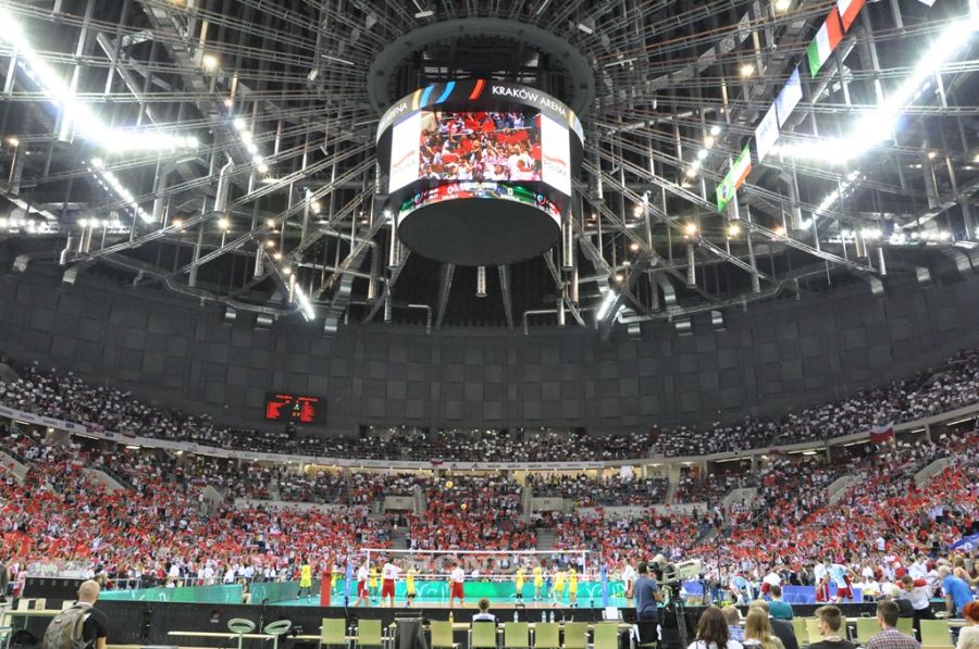 Siatkarskie emocje w Krakow Arenie