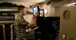 Cyfrowy projektor w Nowej Hucie (zobacz video)