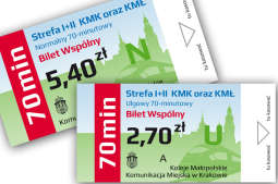 Na wspólnym bilecie z Wieliczki do Krakowa