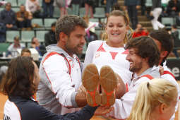 Mecz Radwańska - Szarapowa w Kraków Arenie