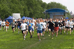 Sobotnie bieganie przy Błoniach