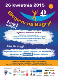 biegiem na bagry plakat