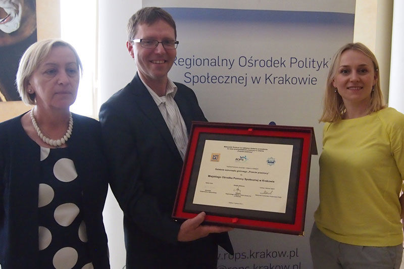 MOPS laureatem konkursu „Przeciw przemocy” Magiczny Kraków