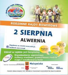 Rodzinne Rajdy Rowerowe plakat
