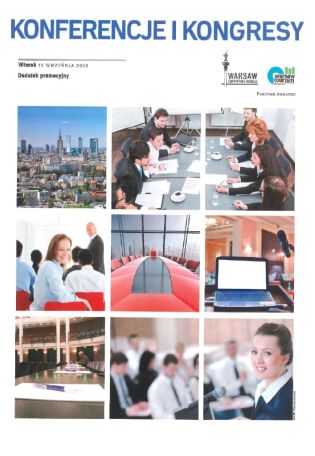 Konferencje i kongresy - Wtorek 13.09.2015 - dodatek promocyjny