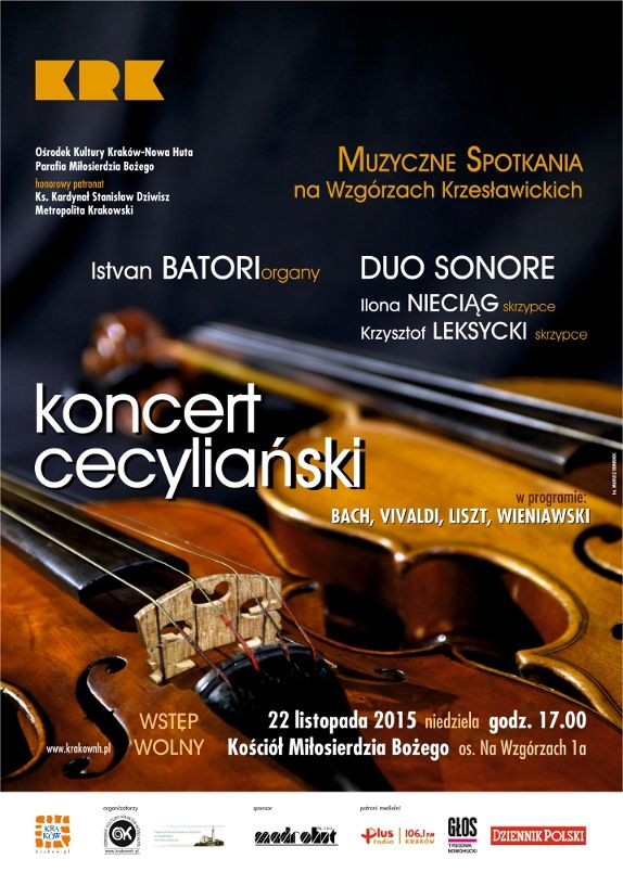koncert cecylianski plakat