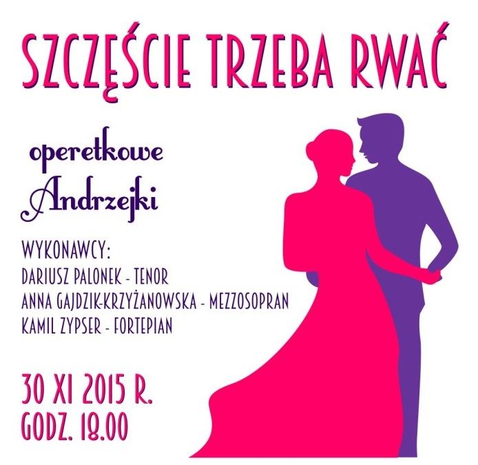 koncert andrzejkowy okn plakat