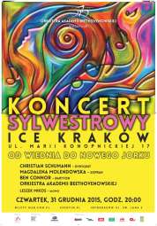 koncert sylwestrowy ice plakat