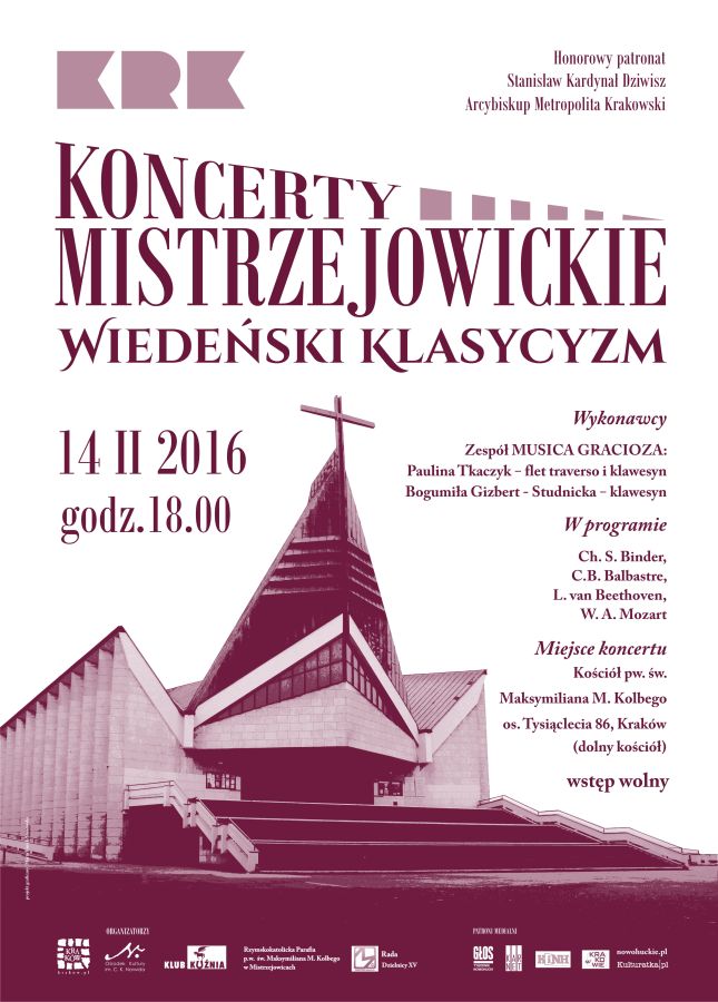 koncerty mistrzejowickie 02.2016