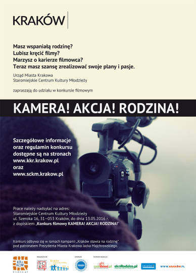 Kamera! Akcja! Rodzina! - plakat