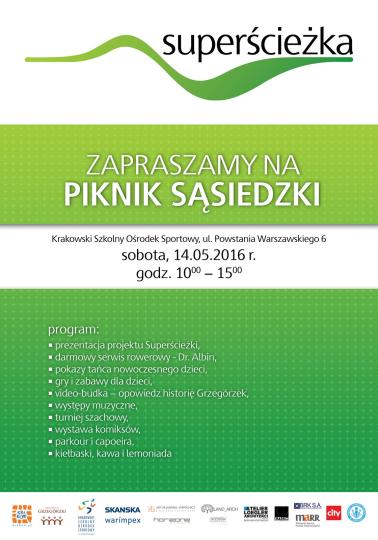Plakat Piknik Sasiedzki