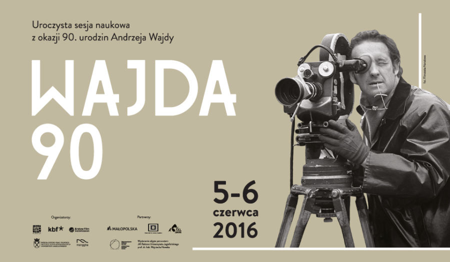 WAJDA 90 - konferencja, plakat