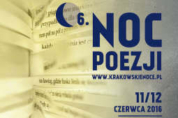 Miasto w Poezji – zapraszamy na 6. edycję Nocy Poezji