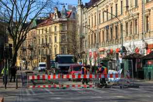 Naprawa torowiska