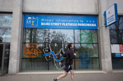 Biuro Strefy Płatnego Parkowania podczas ŚDM