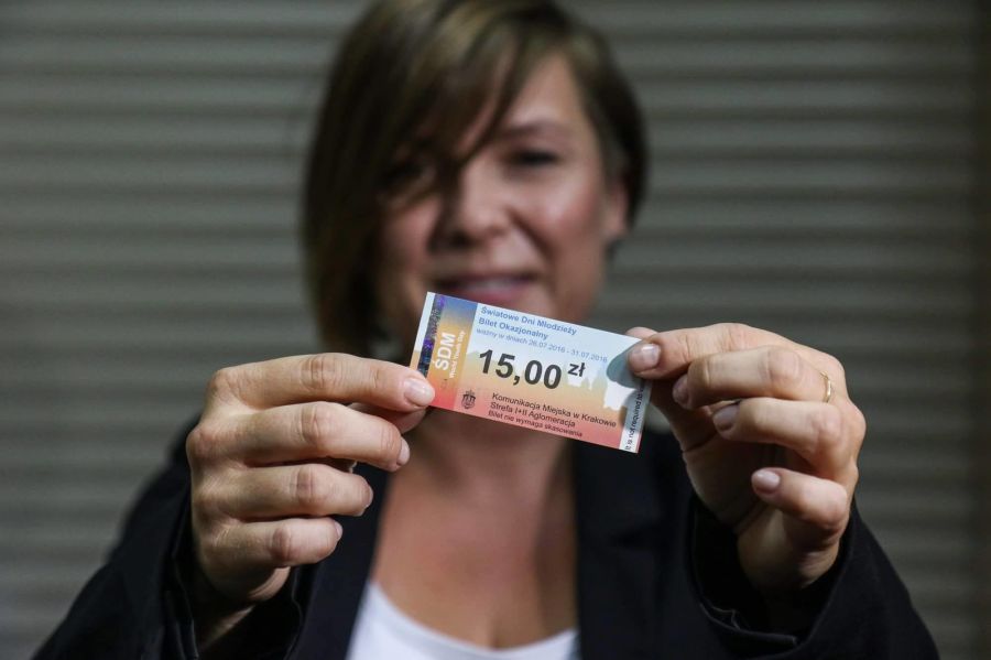 Można już kupić specjalny bilet komunikacji miejskiej na ŚDM