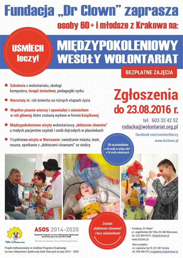DR CLOWN: Zobacz, jak działa terapia śmiechem 