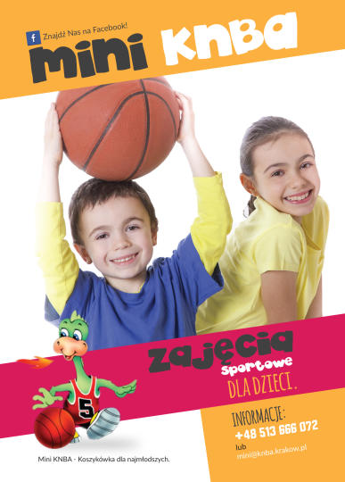 KNBA koszykówka - plakat