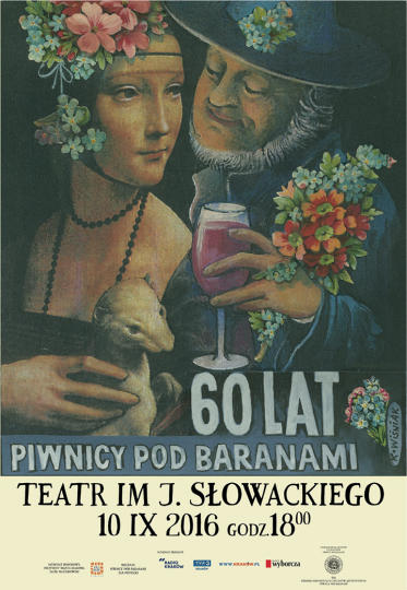 piwnica pod baranami 60 lat plakat