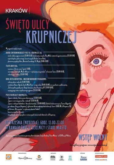 Święto ulicy Krupniczej, 2016 - plakat