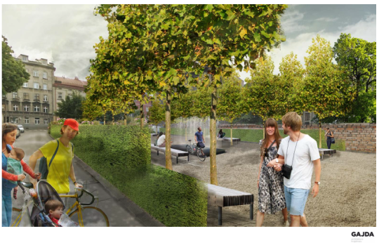 zagospodarowanie placu biskupiego koncepcja 1