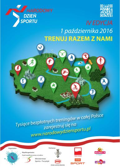 narodowy dzien sportu 2016 plakat