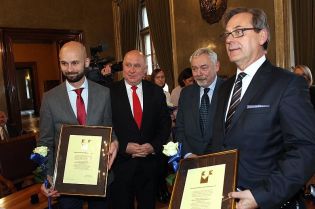 mecenasi kultury - rozdanie nagród