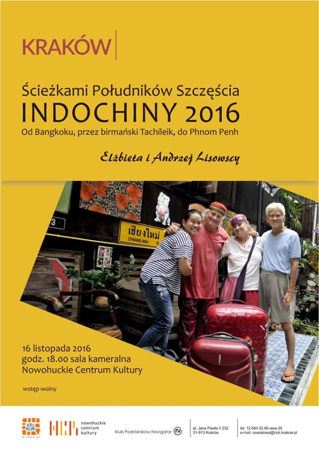 Ścieżkami Południków Szczęścia - Indochiny 2016