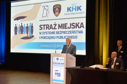 straż miejska, konferencja