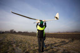 Dron sprawdził jakość powietrza nad Nowohuckim Obszarem Gospodarczym