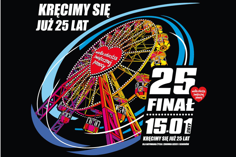 Niedziela pod znakiem serca, czyli 25. Finał WOŚP w Krakowie