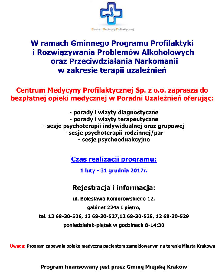 uzależnienia, plakat