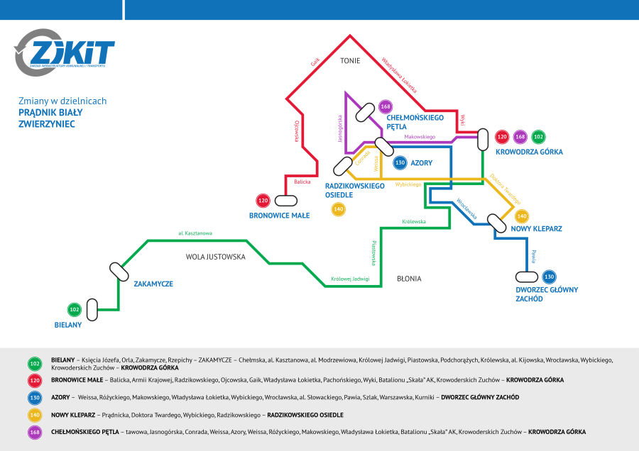 mapka zikit prądnik biały