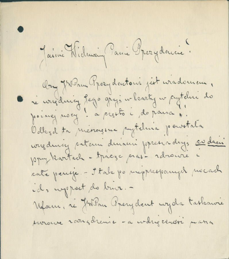 List do Karola Rollego