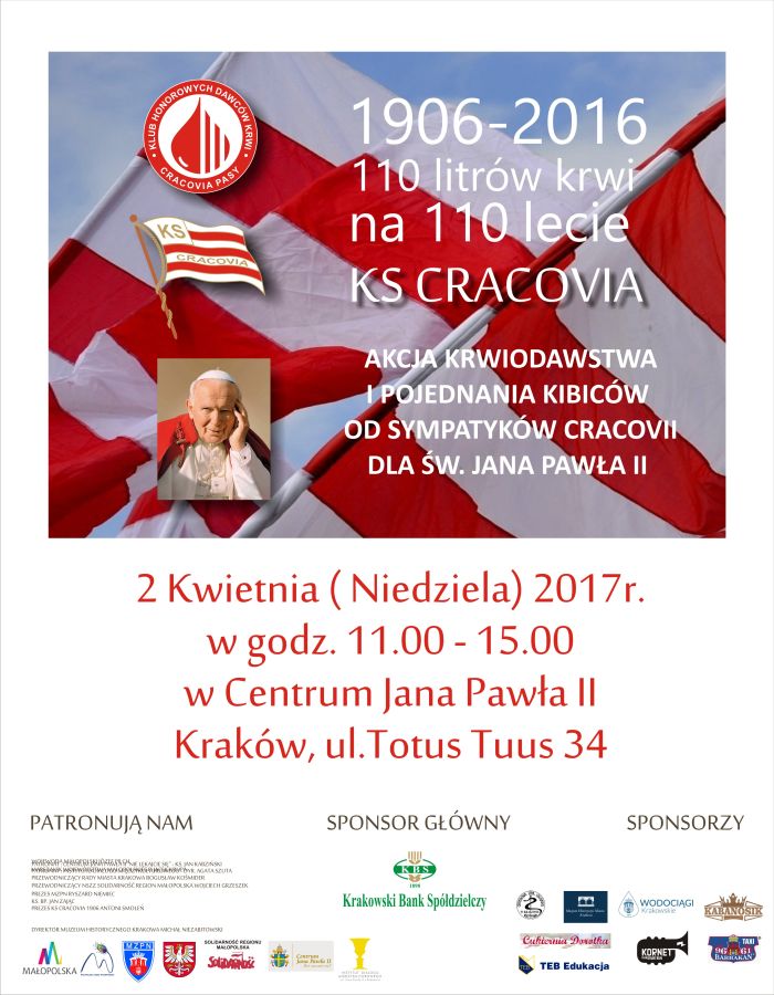 akcja krwiodawstwa, plakat