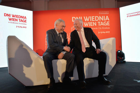 dni wiednia, podpisanie umowy