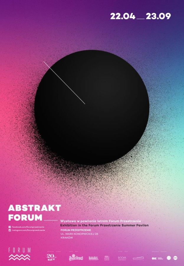 abstrakt forum plakat