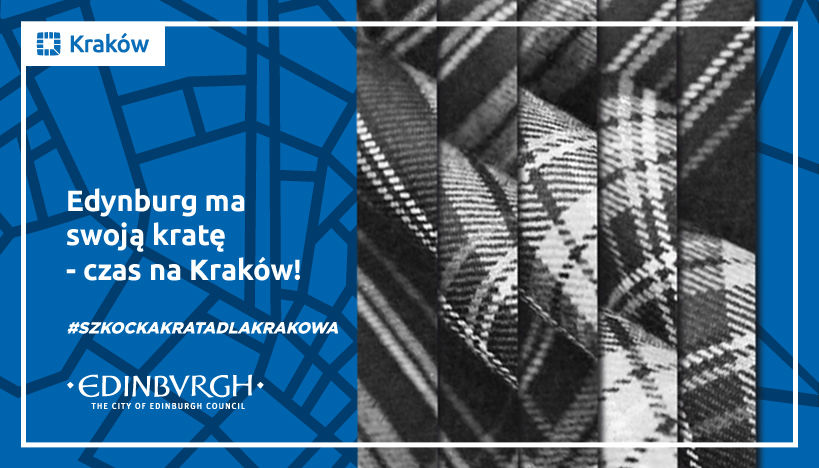 Szkocka krata dla Krakowa