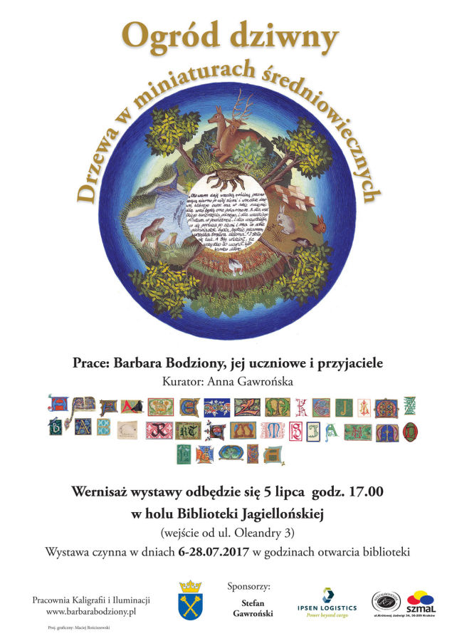 „Ogród dziwny. Drzewa w miniaturach średniowiecznych”