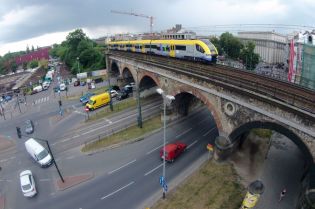 Inwestycja PKP: zamknięcie ul. Grzegórzeckiej dla tramwajów