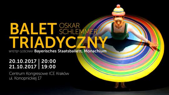 Balet triadyczny - plakat