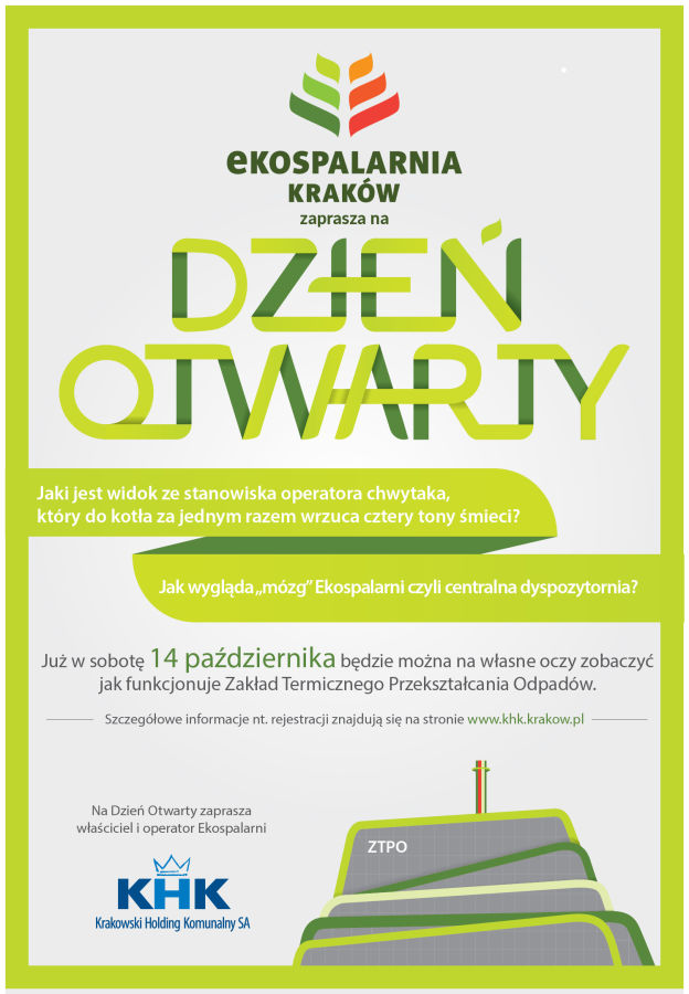 ekospalarnia, dzień otwarty, wniosek