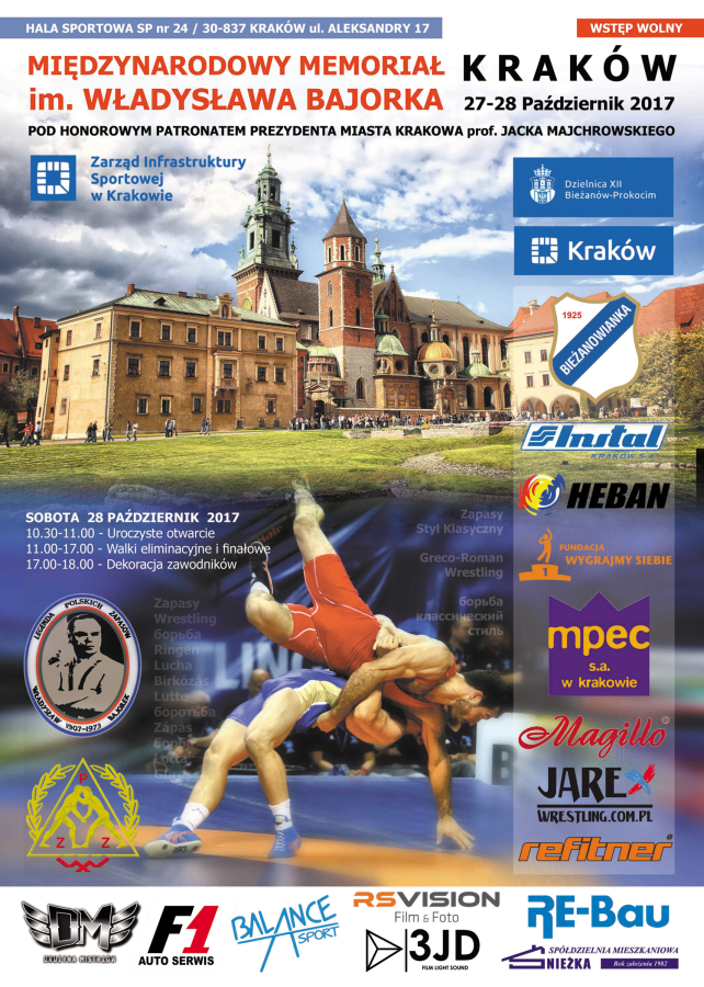 zapasy - plakat