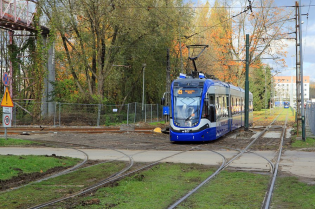 Przebudowa wjazdu na teren Zajezdni Tramwajowej Nowa Huta (etap III)