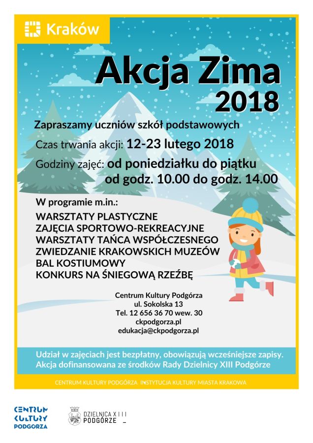 ferie, dzieci, podgórze